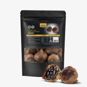 Kabuklu Baş Siyah Sarımsak / 500g